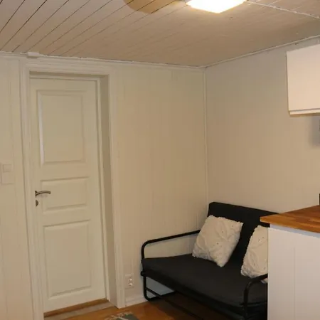 With1 Bedroom Separate Living With A Sofa Bed And A Tiny Kitchen A Bathroom Located In Nordstrand Near By The Sea For 3 Guests With A Garden And Grill With Sea View Just Outside The *