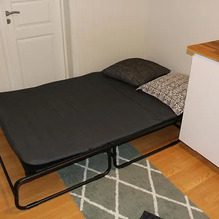 With1 Bedroom Separate Living With A Sofa Bed And A Tiny Kitchen A Bathroom Located In Nordstrand Near By The Sea For 3 Guests With A Garden And Grill With Sea View Just Outside The