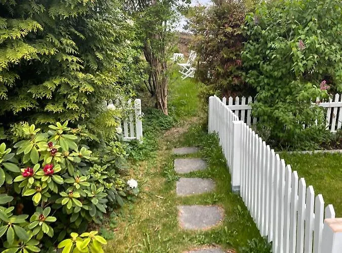 With1 Bedroom Separate Living With A Sofa Bed And A Tiny Kitchen A Bathroom Located In Nordstrand Near By The Sea For 3 Guests With A Garden And Grill With Sea View Just Outside The Lägenhet