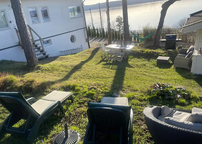 With1 Bedroom Separate Living With A Sofa Bed And A Tiny Kitchen A Bathroom Located In Nordstrand Near By The Sea For 3 Guests With A Garden And Grill With Sea View Just Outside The Apartment