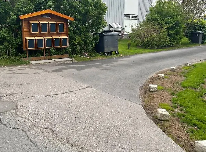 With1 Bedroom Separate Living With A Sofa Bed And A Tiny Kitchen A Bathroom Located In Nordstrand Near By The Sea For 3 Guests With A Garden And Grill With Sea View Just Outside The Apartmán